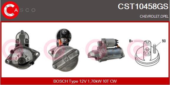 Casco CST10458GS - Стартер autozip.com.ua