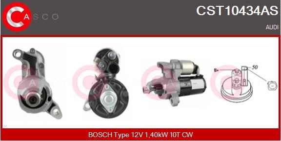 Casco CST10434AS - Стартер autozip.com.ua