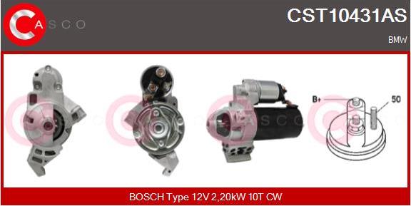 Casco CST10431AS - Стартер autozip.com.ua