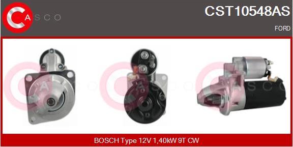 Casco CST10548AS - Стартер autozip.com.ua