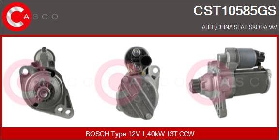 Casco CST10585GS - Стартер autozip.com.ua