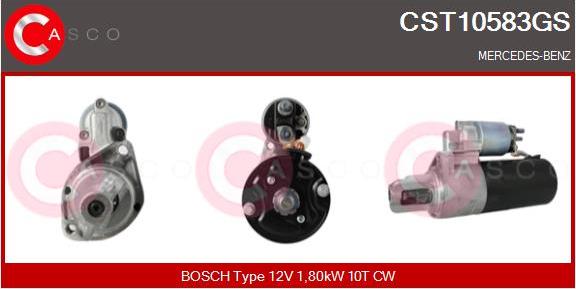 Casco CST10583GS - Стартер autozip.com.ua