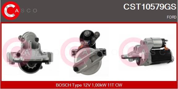 Casco CST10579GS - Стартер autozip.com.ua