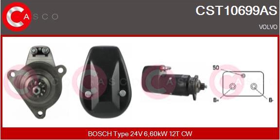 Casco CST10699AS - Стартер autozip.com.ua