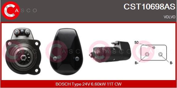 Casco CST10698AS - Стартер autozip.com.ua