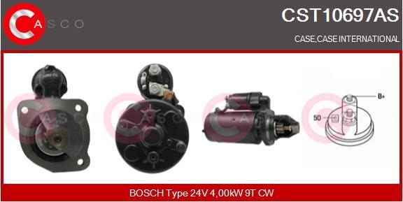 Casco CST10697AS - Стартер autozip.com.ua