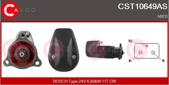 Casco CST10649AS - Стартер autozip.com.ua