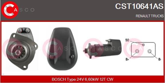 Casco CST10641AS - Стартер autozip.com.ua