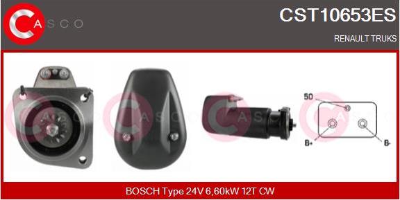 Casco CST10653ES - Стартер autozip.com.ua