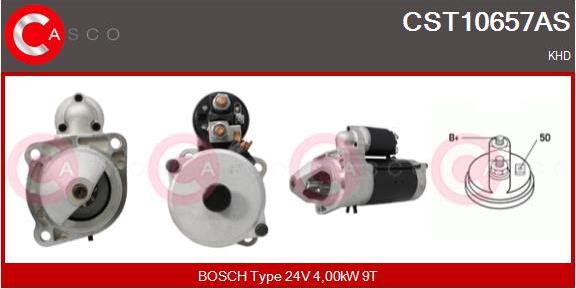 Casco CST10657AS - Стартер autozip.com.ua