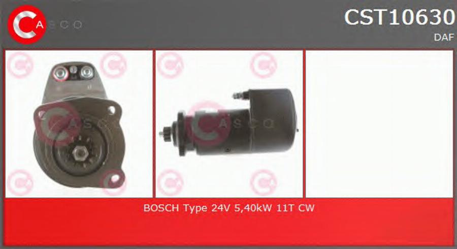 Casco CST10630 - Стартер autozip.com.ua
