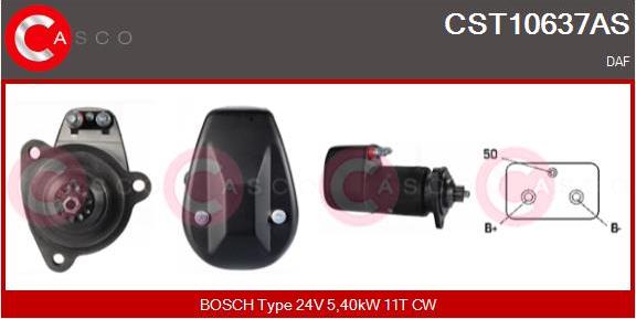 Casco CST10637AS - Стартер autozip.com.ua