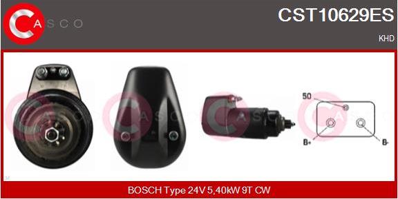 Casco CST10629ES - Стартер autozip.com.ua