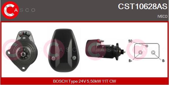 Casco CST10628AS - Стартер autozip.com.ua