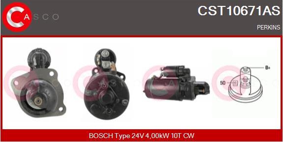 Casco CST10671AS - Стартер autozip.com.ua