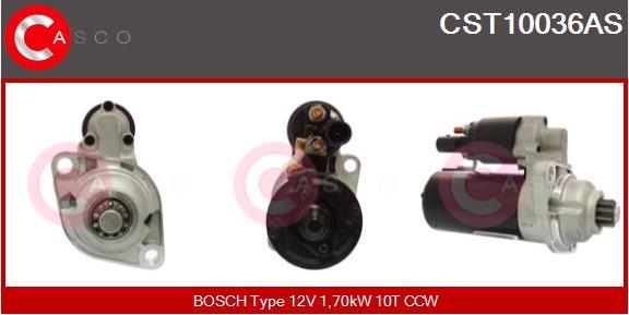 Casco CST10036AS - Стартер autozip.com.ua