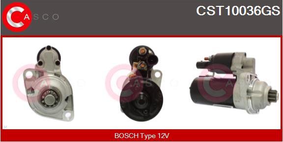 Casco CST10036GS - Стартер autozip.com.ua