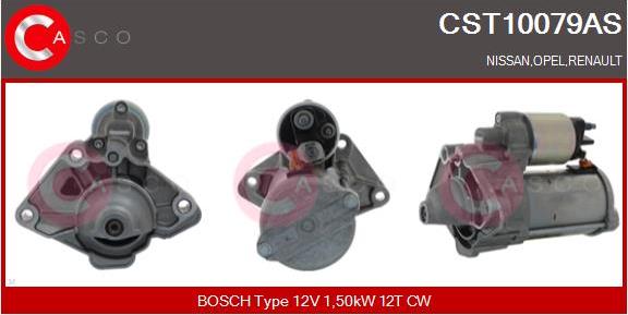 Casco CST10079AS - Стартер autozip.com.ua