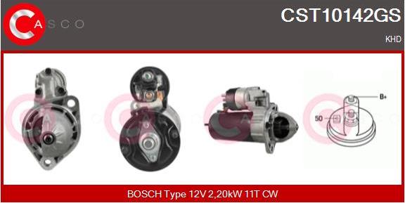 Casco CST10142GS - Стартер autozip.com.ua