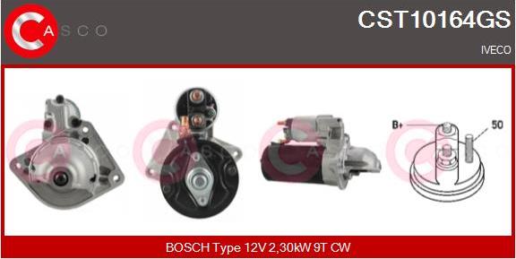 Casco CST10164GS - Стартер autozip.com.ua