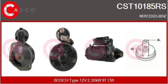 Casco CST10185RS - Стартер autozip.com.ua