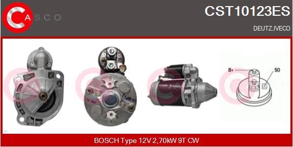 Casco CST10123ES - Стартер autozip.com.ua