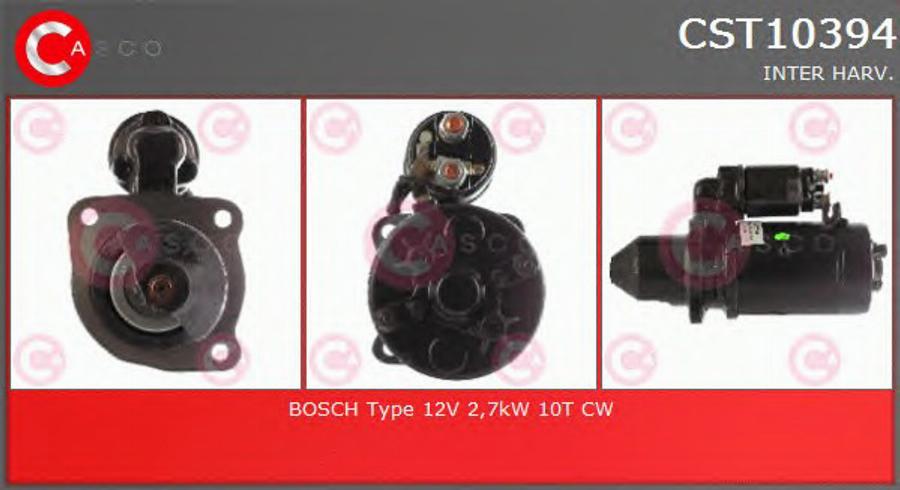 Casco CST10394 - Стартер autozip.com.ua