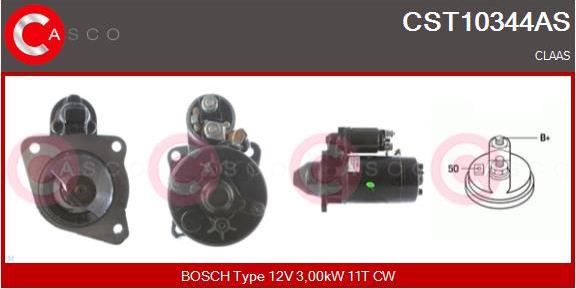 Casco CST10344AS - Стартер autozip.com.ua