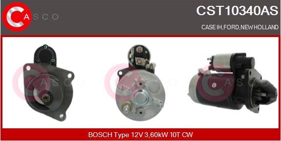 Casco CST10340AS - Стартер autozip.com.ua