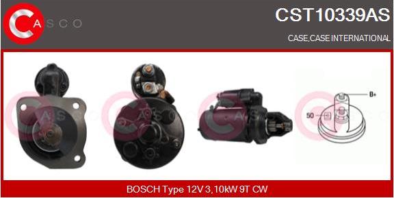 Casco CST10339AS - Стартер autozip.com.ua