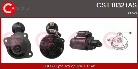 Casco CST10321AS - Стартер autozip.com.ua