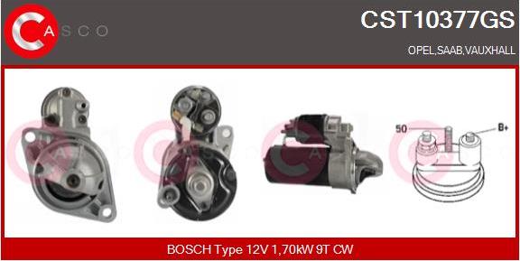 Casco CST10377GS - Стартер autozip.com.ua