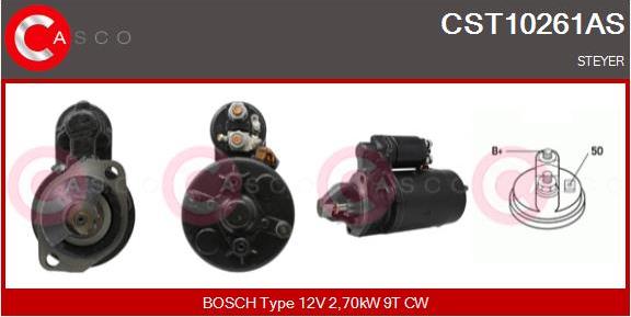 Casco CST10261AS - Стартер autozip.com.ua