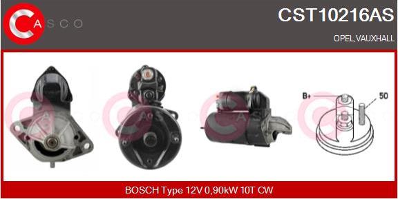 Casco CST10216AS - Стартер autozip.com.ua