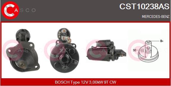 Casco CST10238AS - Стартер autozip.com.ua