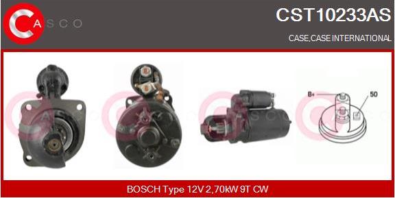Casco CST10233AS - Стартер autozip.com.ua