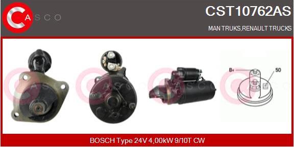 Casco CST10762AS - Стартер autozip.com.ua