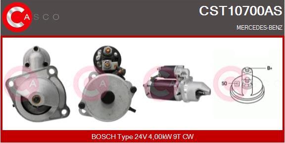 Casco CST10700AS - Стартер autozip.com.ua