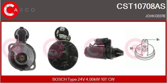 Casco CST10708AS - Стартер autozip.com.ua