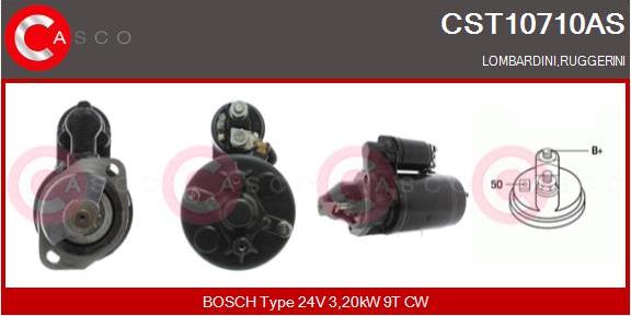 Casco CST10710AS - Стартер autozip.com.ua