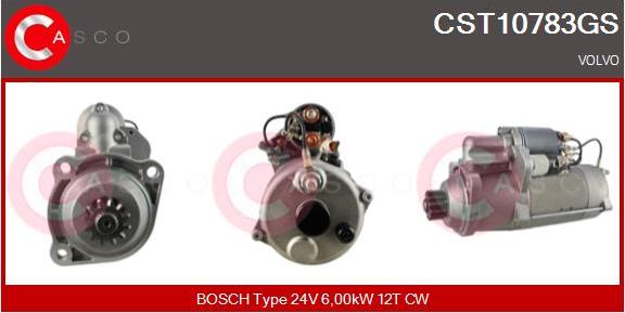 Casco CST10783GS - Стартер autozip.com.ua