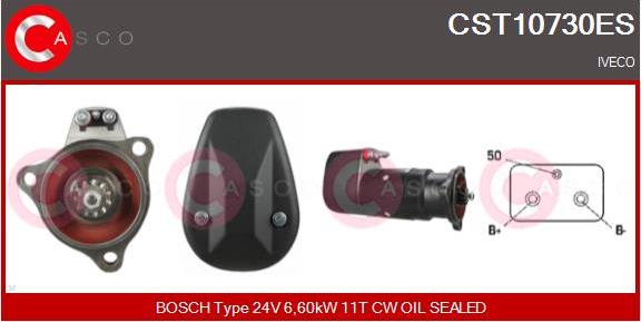 Casco CST10730ES - Стартер autozip.com.ua