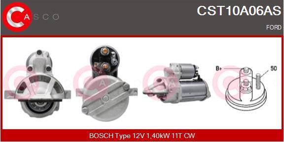 Casco CST10A06AS - Стартер autozip.com.ua