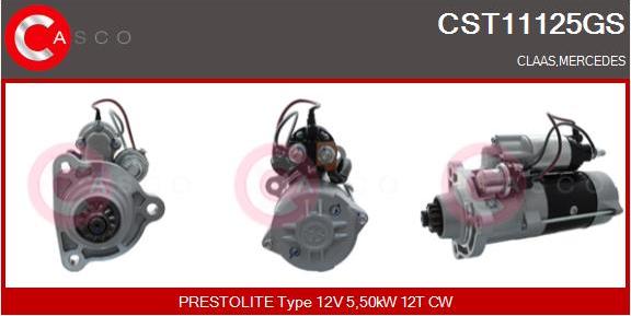 Casco CST11125GS - Стартер autozip.com.ua