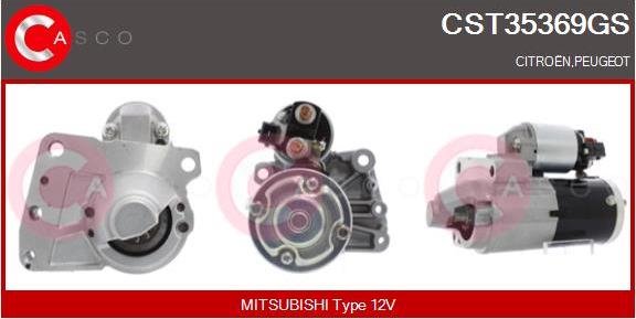 Casco CST35369GS - Стартер autozip.com.ua