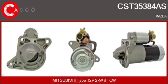 Casco CST35384AS - Стартер autozip.com.ua