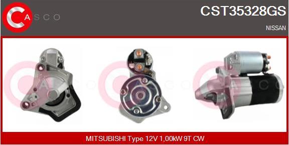 Casco CST35328GS - Стартер autozip.com.ua