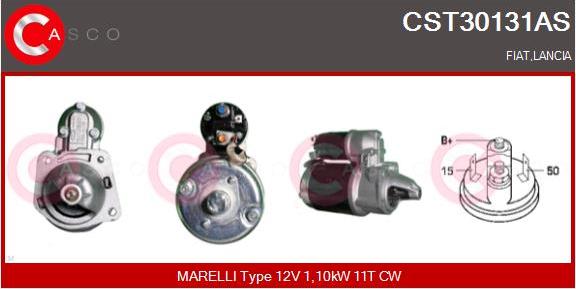 Casco CST30131AS - Стартер autozip.com.ua