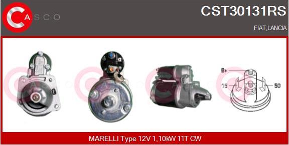 Casco CST30131RS - Стартер autozip.com.ua