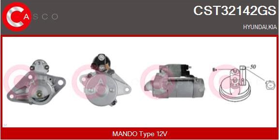 Casco CST32142GS - Стартер autozip.com.ua